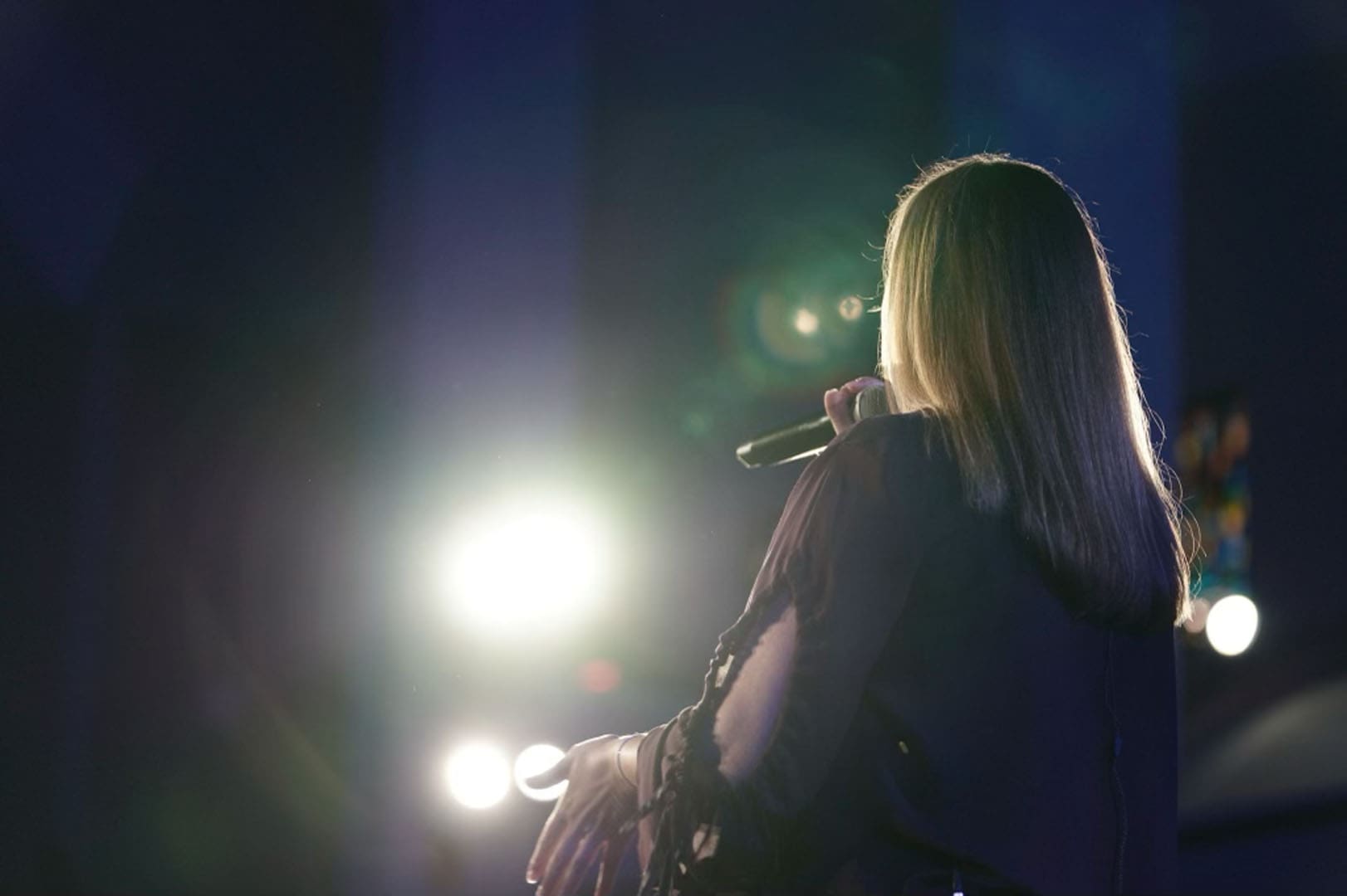 Worship team at Ocean View